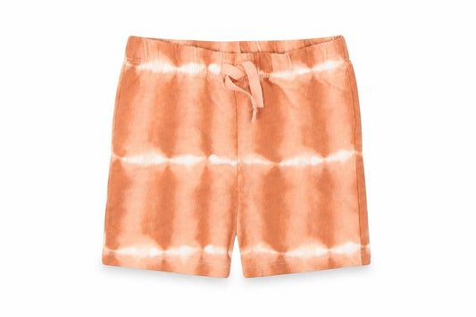 Primark Girls Orange Tie Dye Cotton Cropped Leggings Size 12-18 Months