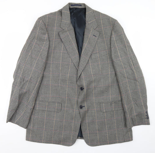 Mens UK Size 44 West Brook Regular Beige Suit Jacket