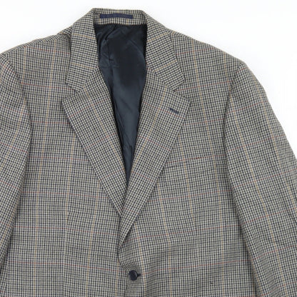Mens UK Size 44 West Brook Regular Beige Suit Jacket