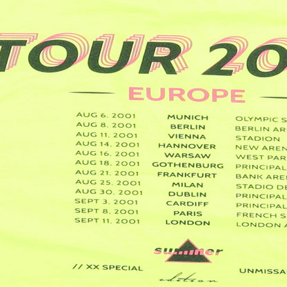 Bershka Womens Yellow  Polyester Pullover Sweatshirt Size S  Pullover - Cropped