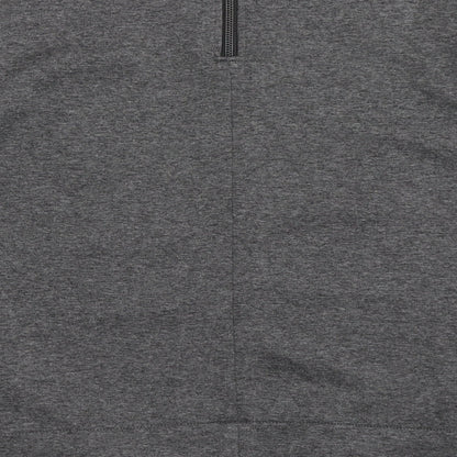 United Colors of Benetton Womens Grey  Polyester Pullover Sweatshirt Size S  Pullover