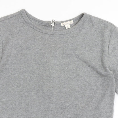 Womens UK Size S Gap Grey Basic T-Shirt