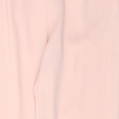 Womens UK Size 12 Damart Regular Fit  Pink Trousers