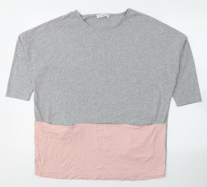Womens UK Size M Gallery Grey  Blouse