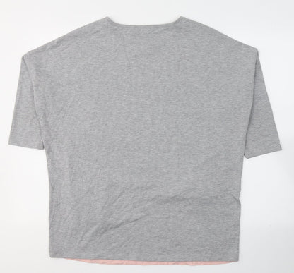 Womens UK Size M Gallery Grey  Blouse