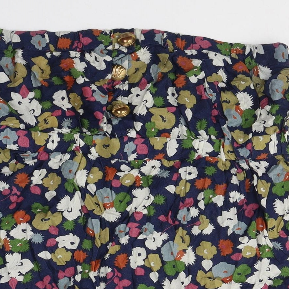 Womens UK Size 16 New Look Blue Basic Blouse