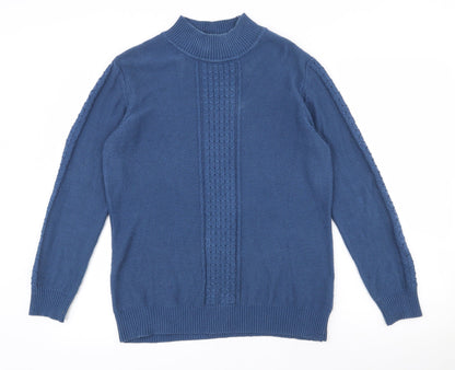 Womens UK Size 14 Collection L Blue Pullover Jumper