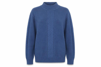 Womens UK Size 14 Collection L Blue Pullover Jumper