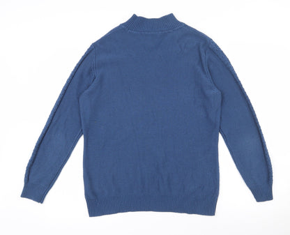 Womens UK Size 14 Collection L Blue Pullover Jumper