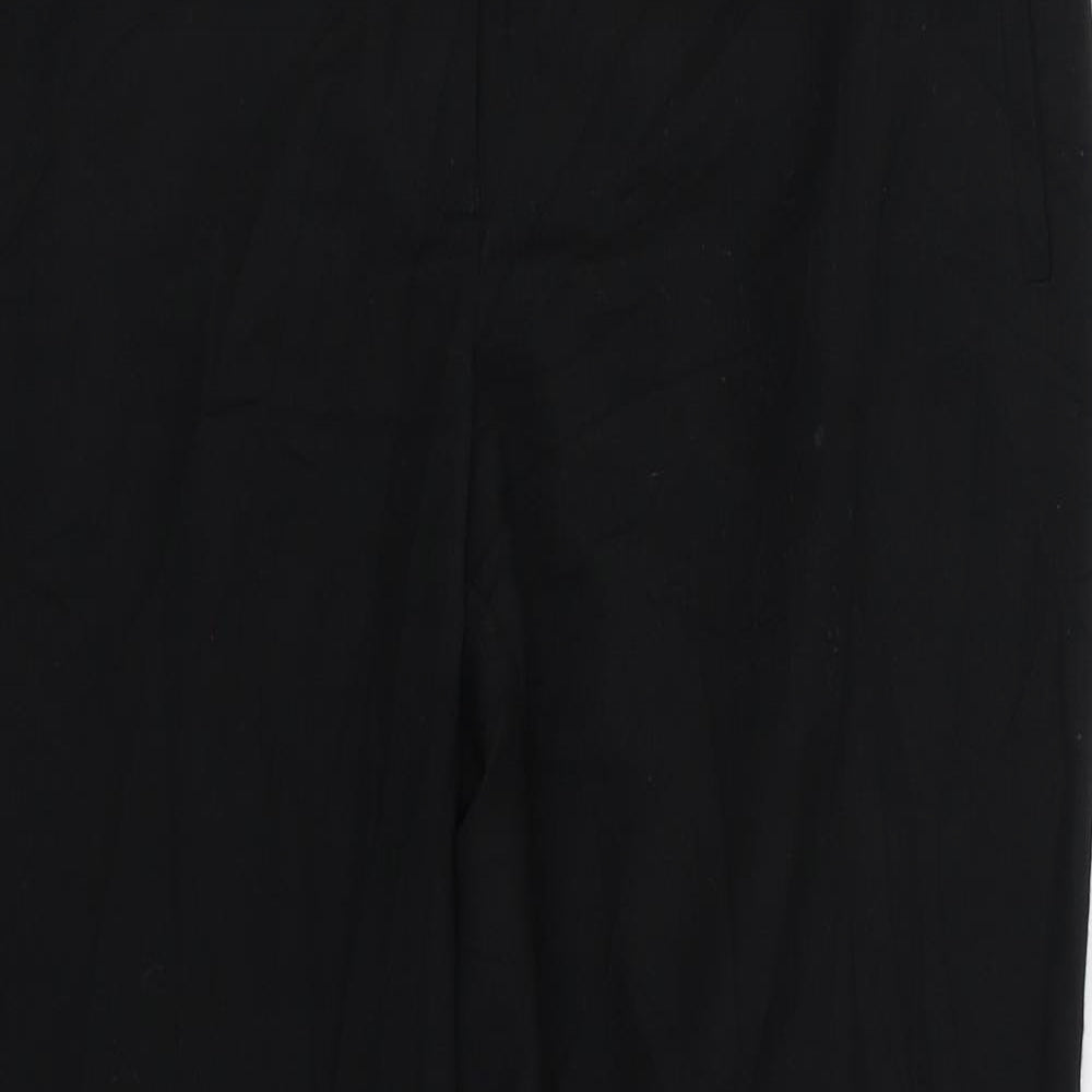 Womens UK Size 10 NEXT Regular Fit  Black Trousers