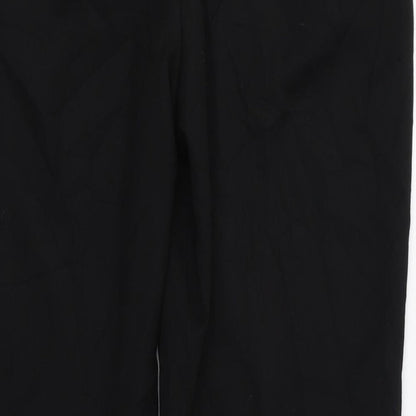 Womens UK Size 10 NEXT Regular Fit  Black Trousers