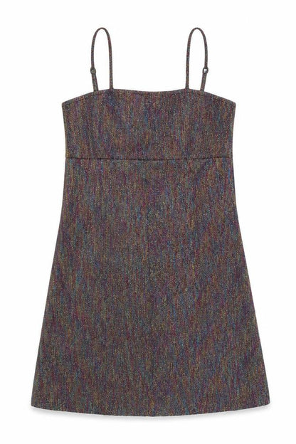 ASOS Womens Multicoloured  Polyester Tank Dress  Size 6  Square Neck Pullover