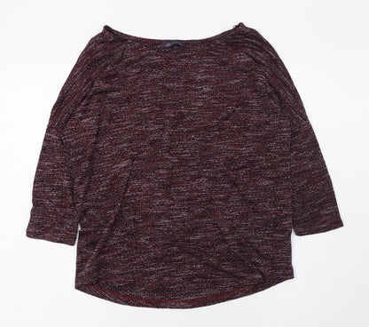Womens UK Size 8 Marks and Spencer Purple Basic T-Shirt