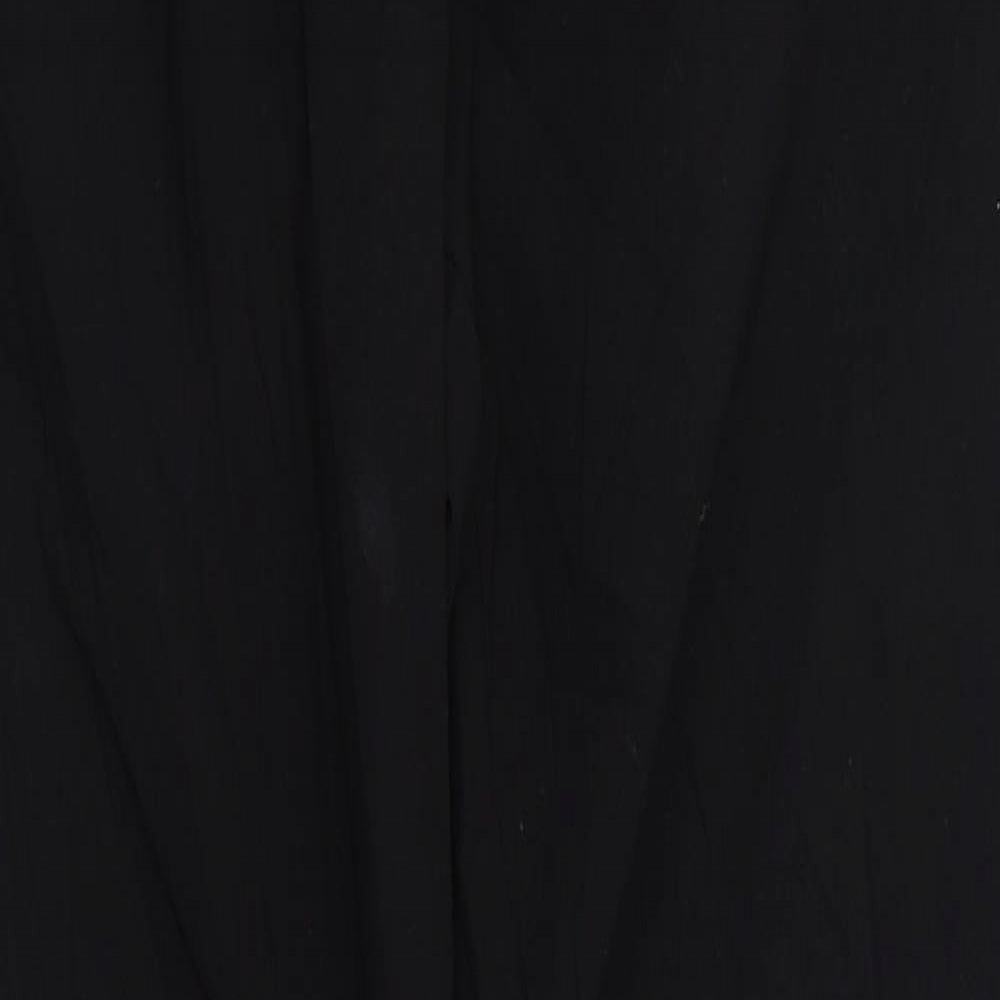 James Lakeland Womens Black  Viscose Carrot Leggings Size 10 L28 in