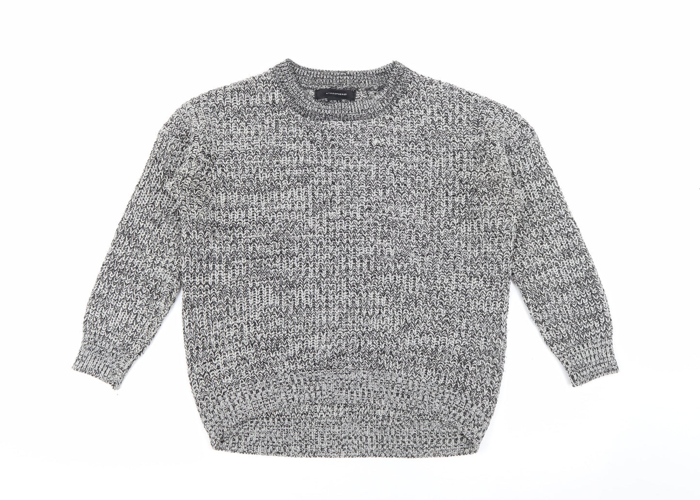 Womens UK Size 8 Atmosphere Grey Pullover Jumper