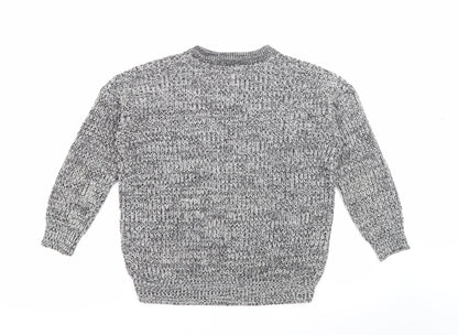 Womens UK Size 8 Atmosphere Grey Pullover Jumper