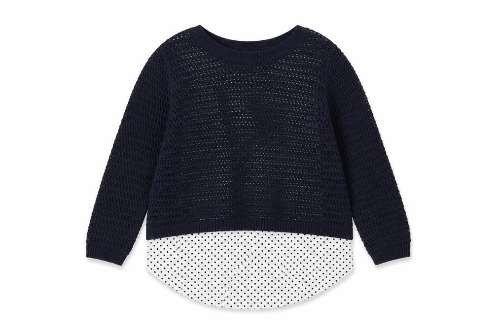 Womens UK Size 10 TU Blue Pullover Jumper