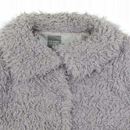 Primark Womens Purple   Jacket  Size 6  Snap