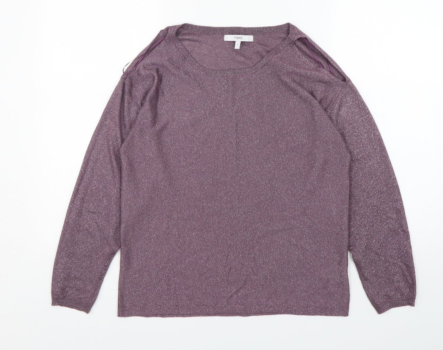 Womens UK Size S NEXT Purple Pullover Jumper