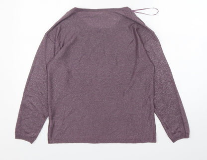 Womens UK Size S NEXT Purple Pullover Jumper