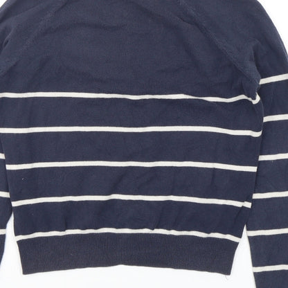 Womens UK Size S H&M Blue Cardigan Jumper