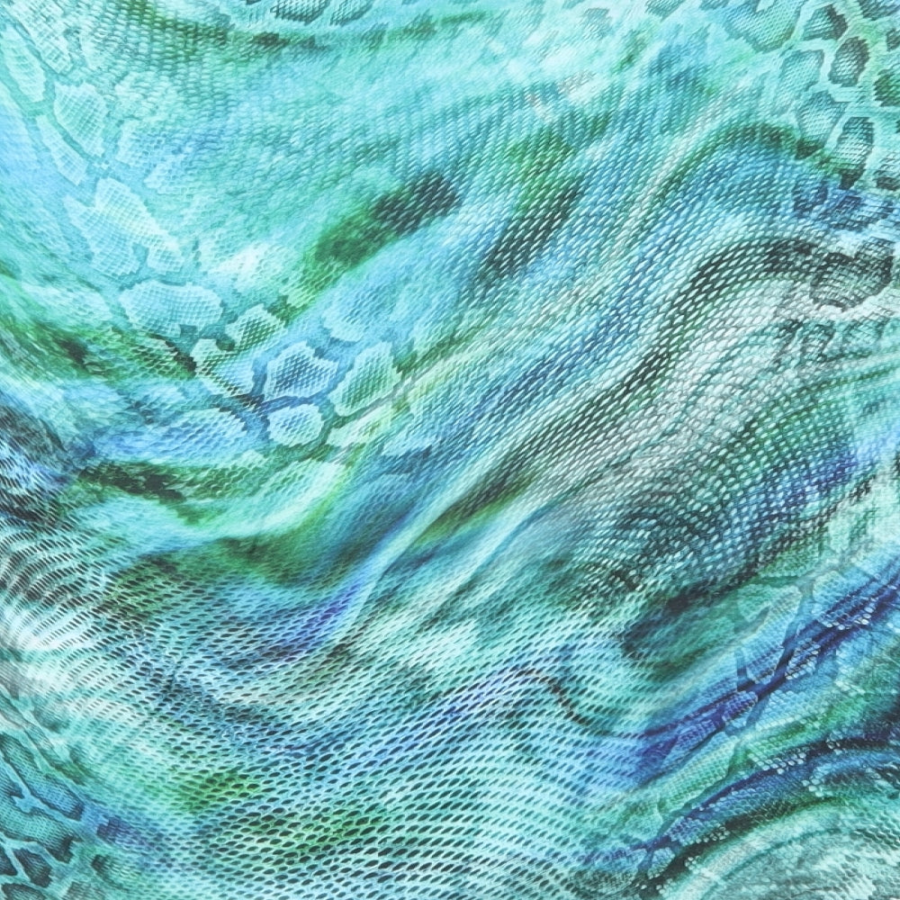 Womens UK Size L Klass Green Basic Blouse