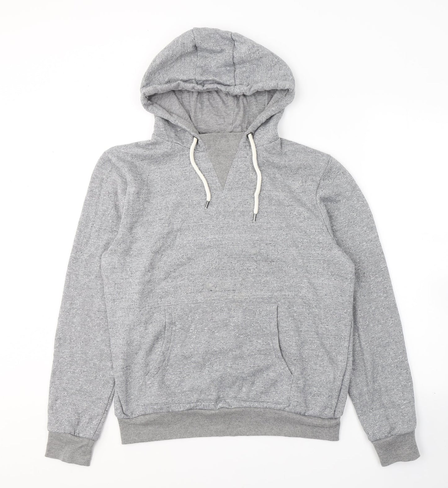 Cedar Wood State Womens Grey  Polyester Pullover Hoodie Size L  Pullover