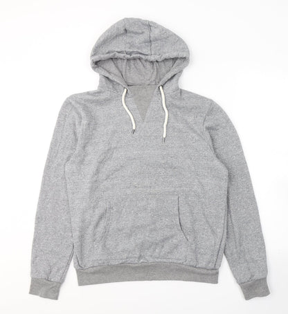 Cedar Wood State Womens Grey  Polyester Pullover Hoodie Size L  Pullover