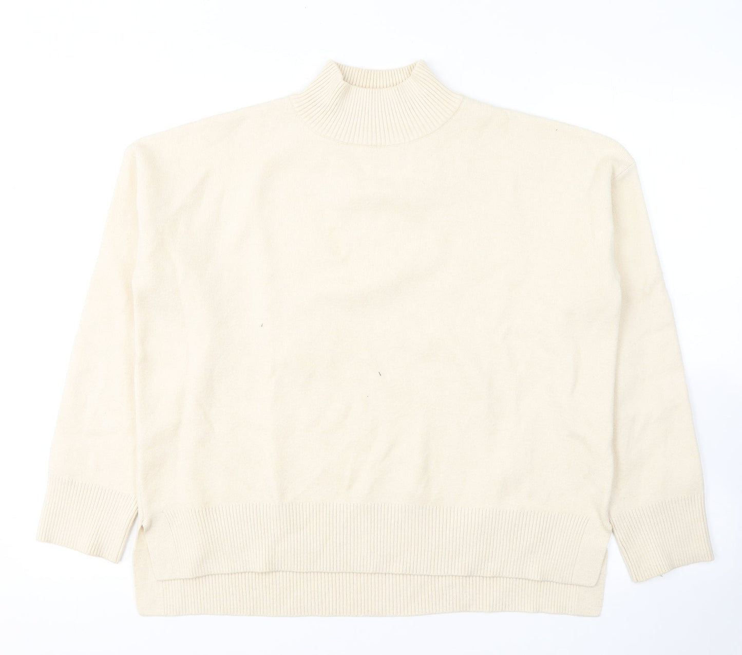 Primark Womens Ivory  Polyester Pullover Sweatshirt Size S  Pullover
