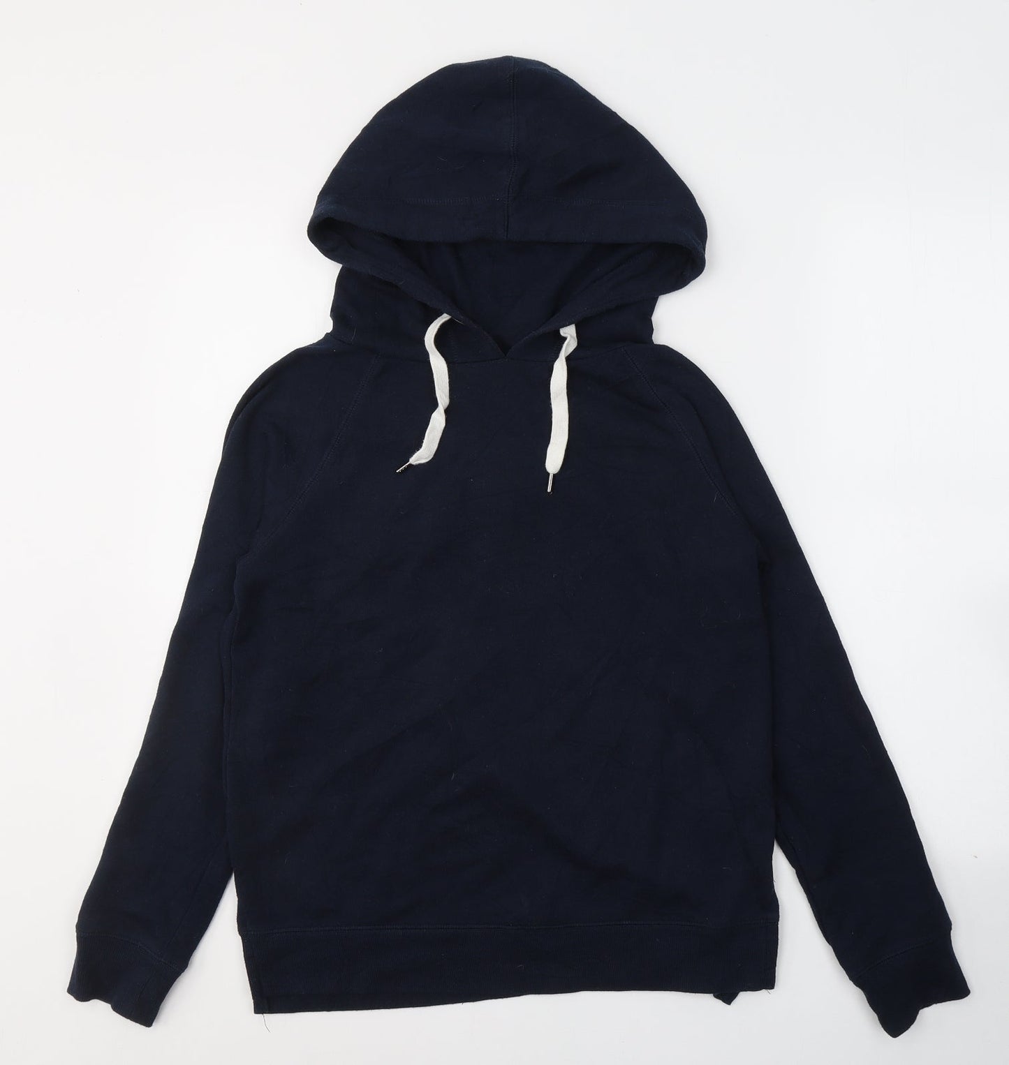 New Look Womens Blue  Cotton Pullover Sweatshirt Size 8  Pullover