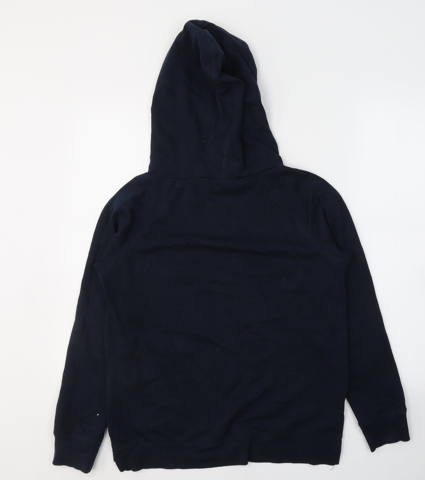 New Look Womens Blue  Cotton Pullover Sweatshirt Size 8  Pullover