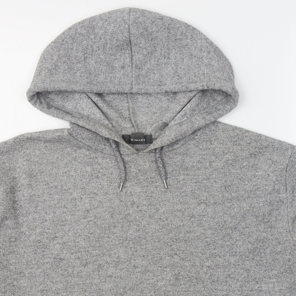 Primark Womens Grey  Polyester Pullover Sweatshirt Size M  Pullover