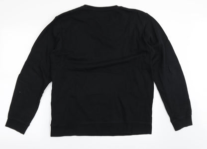 Twisted Soul Mens Black  Cotton Pullover Sweatshirt Size M   - East Side