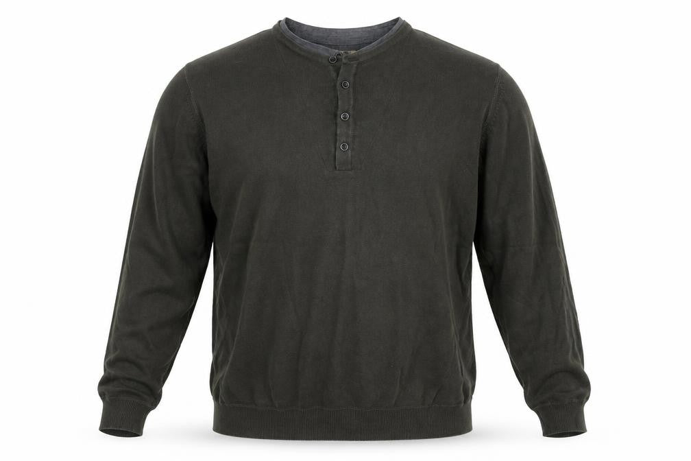 Mens UK Size L North Coast Green Pullover Jumper