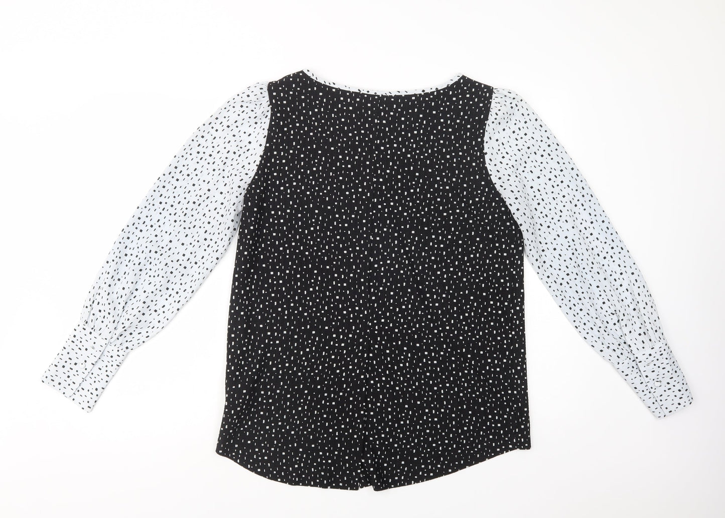 Womens UK Size 12 NEXT Black Basic Blouse