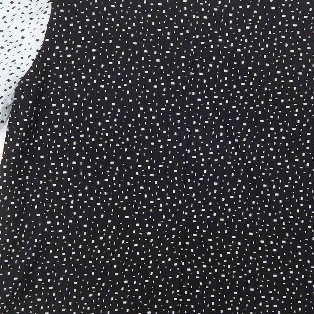 Womens UK Size 12 NEXT Black Basic Blouse