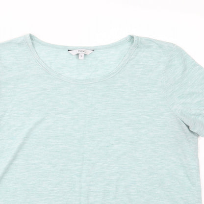 Womens UK Size 14 NEXT Green Basic T-Shirt