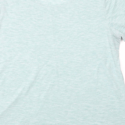 Womens UK Size 14 NEXT Green Basic T-Shirt