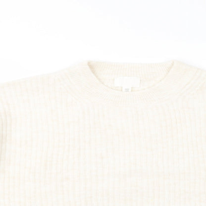 Womens UK Size M H&M Beige Pullover Jumper