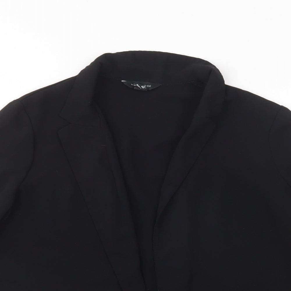 New Look Womens Black   Jacket Blazer Size 12