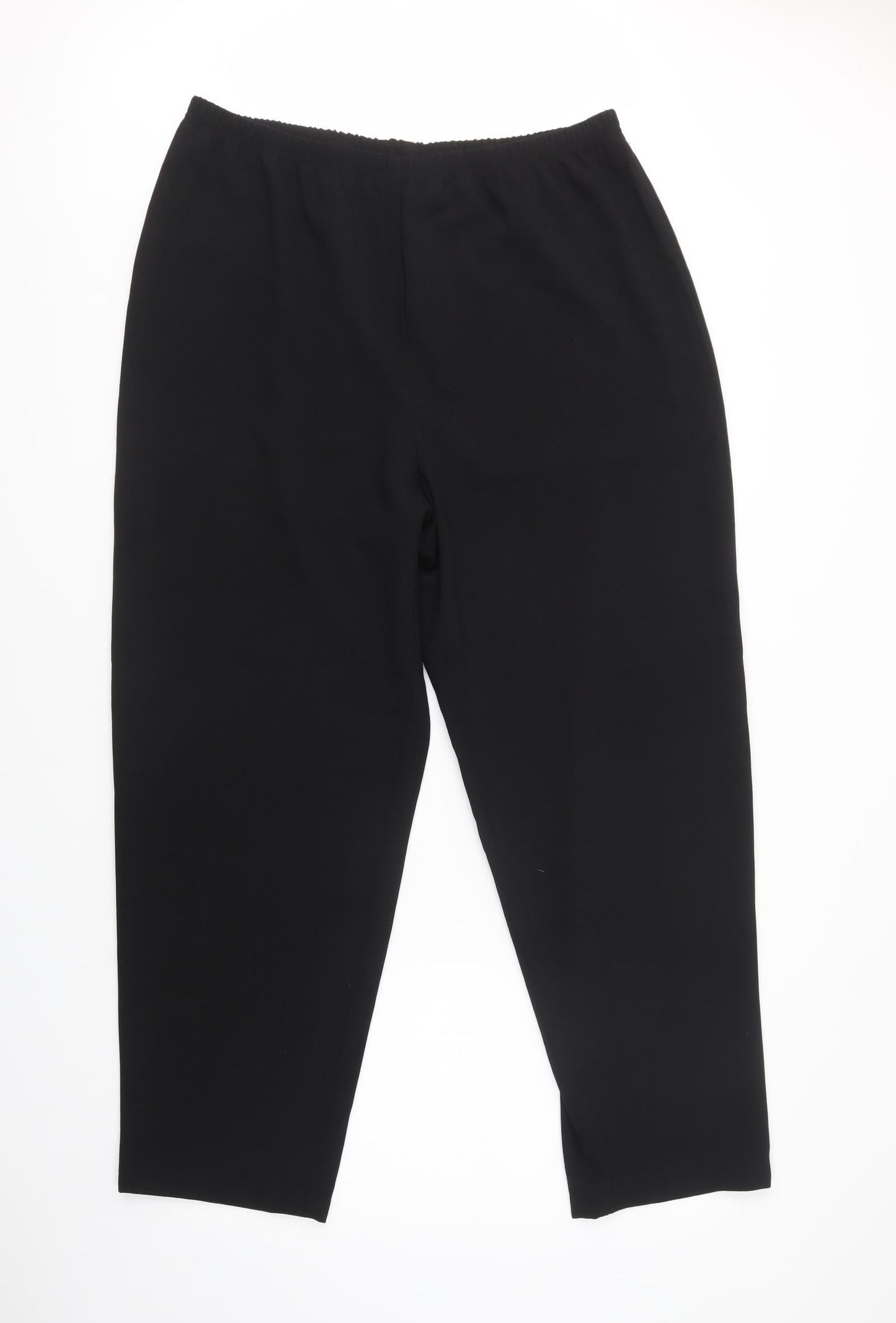 Roland Klein Womens Black  Polyester Dress Pants Trousers Size 20 L30 in Regular