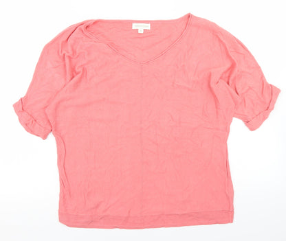 Womens UK Size M Monsoon Pink Pullover Jumper