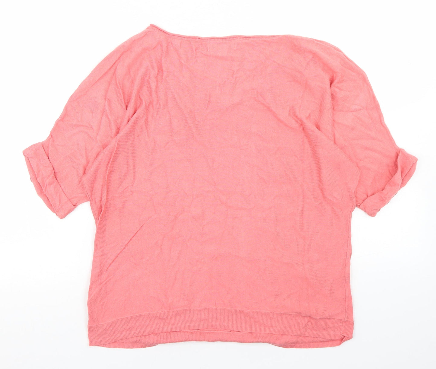 Womens UK Size M Monsoon Pink Pullover Jumper