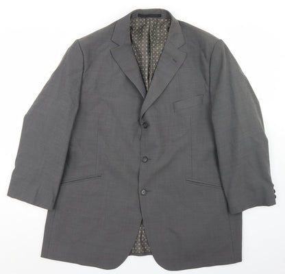 Mens UK Size 46 Marks and Spencer Regular Grey Suit Jacket