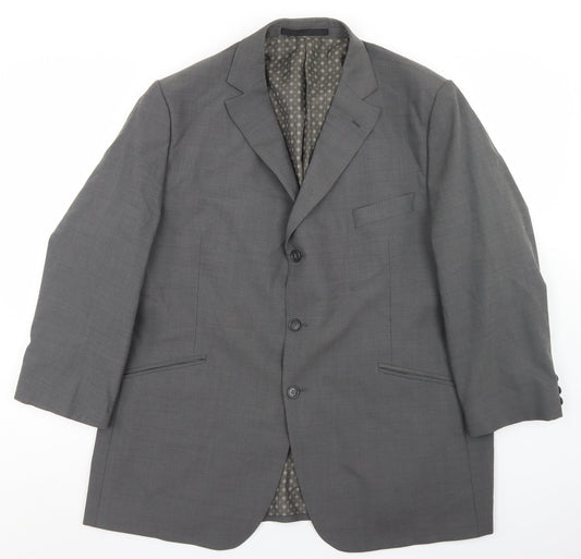 Mens UK Size 46 Marks and Spencer Regular Grey Suit Jacket