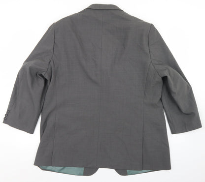 Mens UK Size 46 Marks and Spencer Regular Grey Suit Jacket