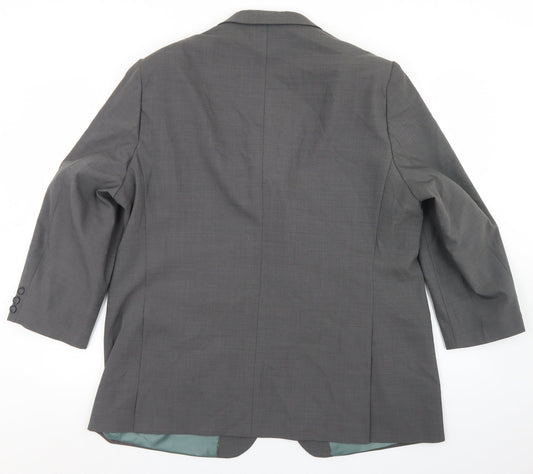 Mens UK Size 46 Marks and Spencer Regular Grey Suit Jacket