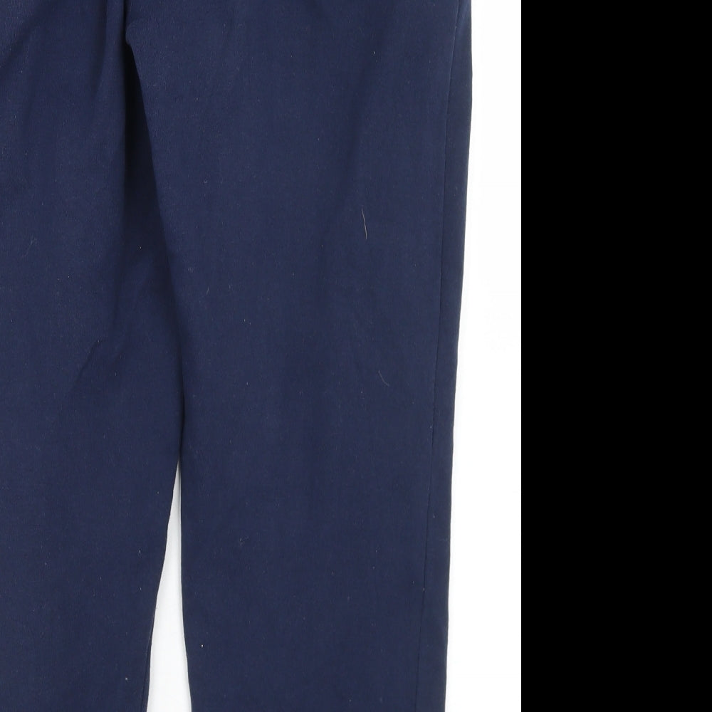 NY Sports Mens Blue  Polyacrylate Fibre Jogger Trousers Size M L26 in Regular