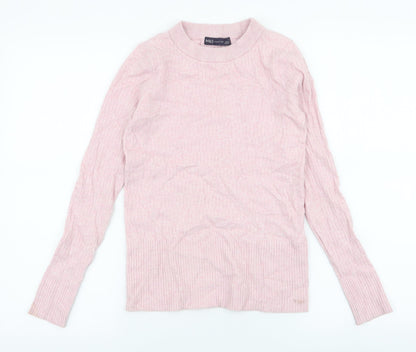 Womens UK Size 8 Marks and Spencer Pink Pullover Jumper