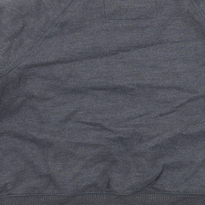 NEXT Boys Grey  Cotton Pullover Sweatshirt Size 7 Years  Pullover - Cool Story Santa, Christmas
